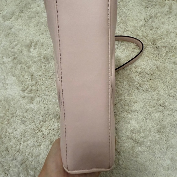 NWT Michael Kors Serena Blush Quilted Shoulder Bag - Picture 6 of 14